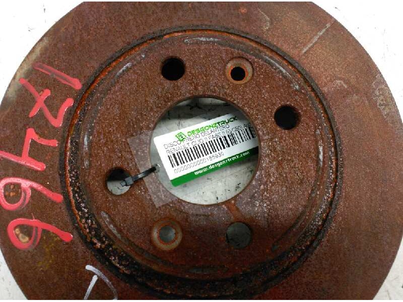 Recambio de disco freno delantero para renault clio ii fase ii (b/cb0) authentique referencia OEM IAM   