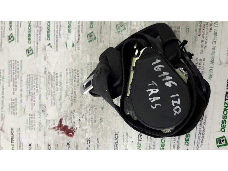 Recambio de cinturon seguridad trasero izquierdo para peugeot 307 break / sw (s1) 1.6 16v hdi referencia OEM IAM   