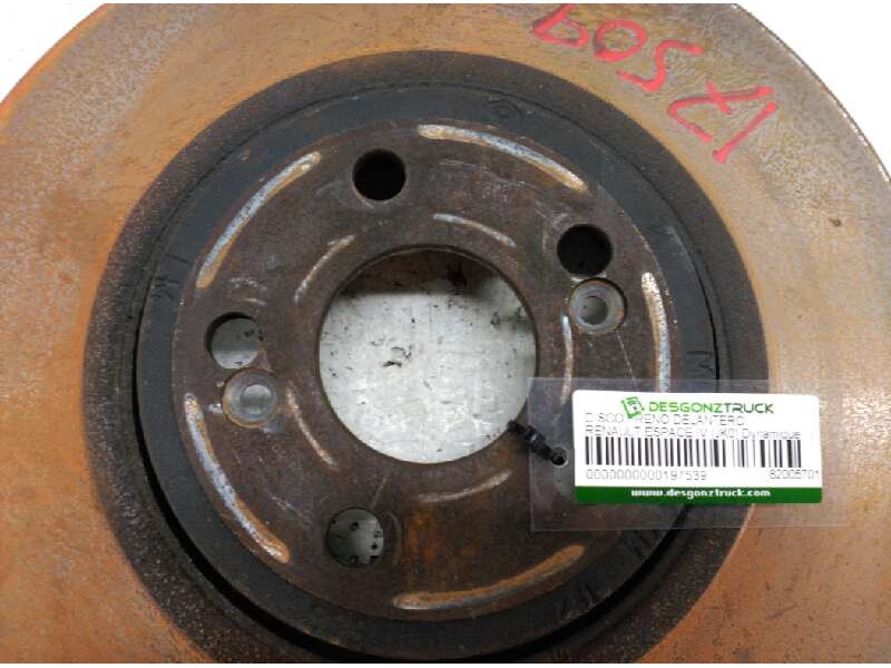 Recambio de disco freno delantero para renault espace iv (jk0) dynamique referencia OEM IAM 8200570191  