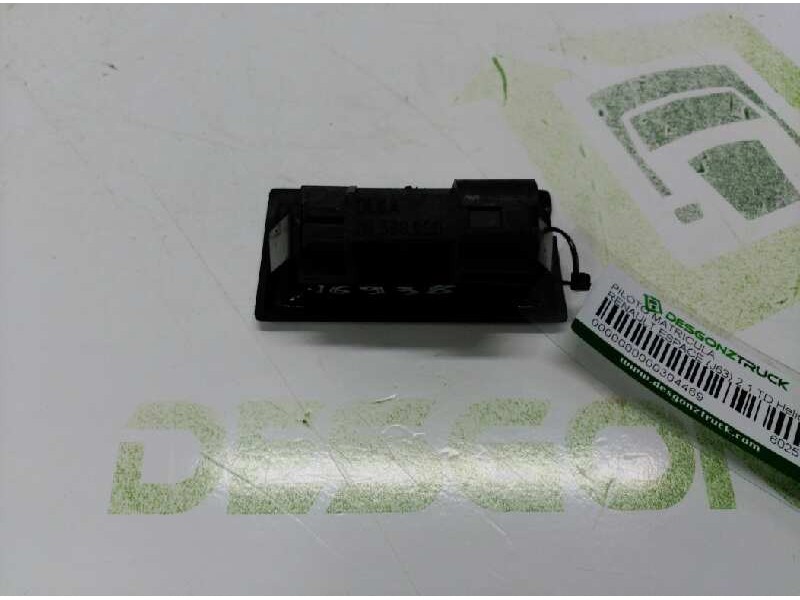 Recambio de piloto matricula para renault espace (j63) 2.1 td helios referencia OEM IAM 6025170045  