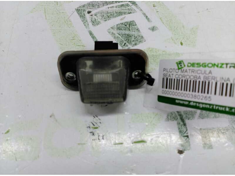 Recambio de piloto matricula para seat cordoba berlina (6k2) dream (1997) referencia OEM IAM 6K0943021A  