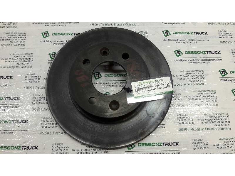 Recambio de disco freno delantero para renault 5 (b/c40) gtl (b/c 402, c 407) referencia OEM IAM   