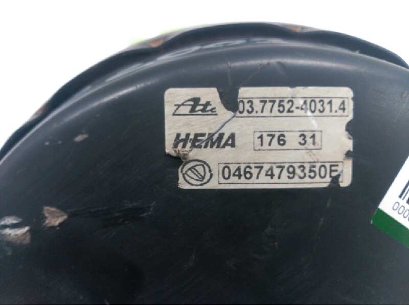 Recambio de servofreno para fiat doblo (119) 1.9 jtd elx / dynamic referencia OEM IAM 03775240314  