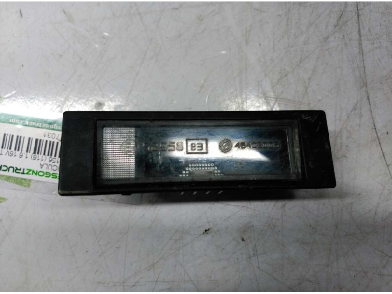 Recambio de piloto matricula para alfa romeo 156 (116) 1.6 16v t.spark impression referencia OEM IAM   