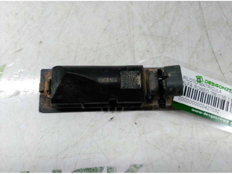 Recambio de piloto matricula para alfa romeo 156 (116) 1.6 16v t.spark impression referencia OEM IAM   