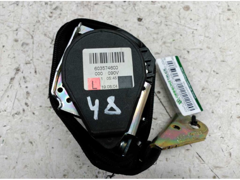 Recambio de cinturon seguridad trasero izquierdo para volkswagen golf v berlina (1k1) sportline referencia OEM IAM 603574600  