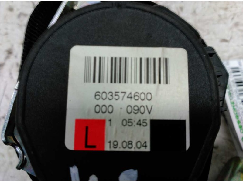 Recambio de cinturon seguridad trasero izquierdo para volkswagen golf v berlina (1k1) sportline referencia OEM IAM 603574600  