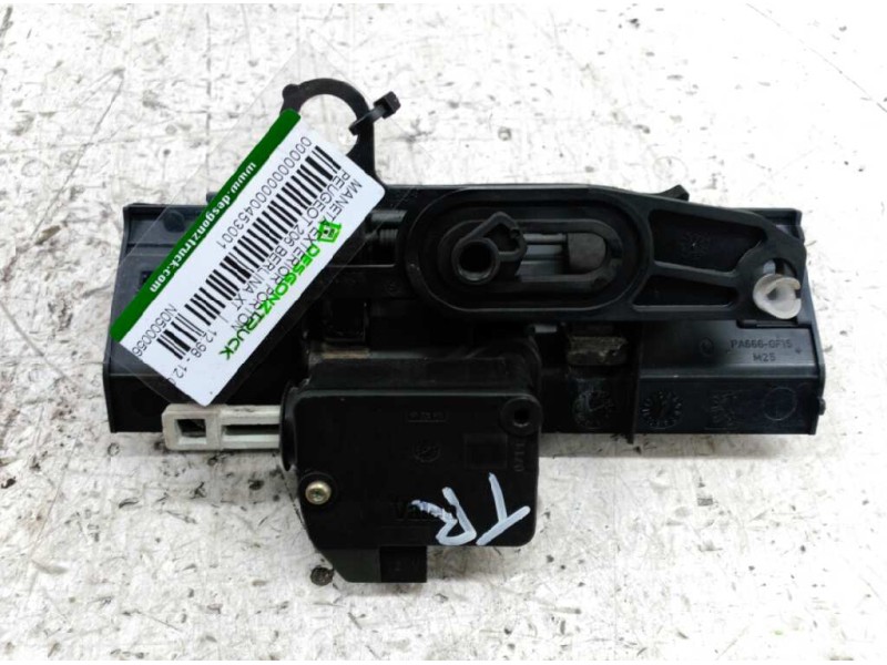 Recambio de maneta exterior porton para peugeot 206 berlina xt referencia OEM IAM N0500056  