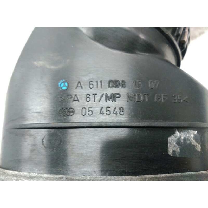 Recambio de tubo admision para mercedes-benz clase e (w211) berlina e 270 cdi (211.016) referencia OEM IAM   