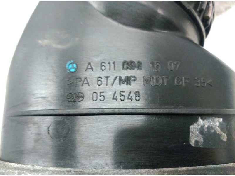 Recambio de tubo admision para mercedes-benz clase e (w211) berlina e 270 cdi (211.016) referencia OEM IAM   