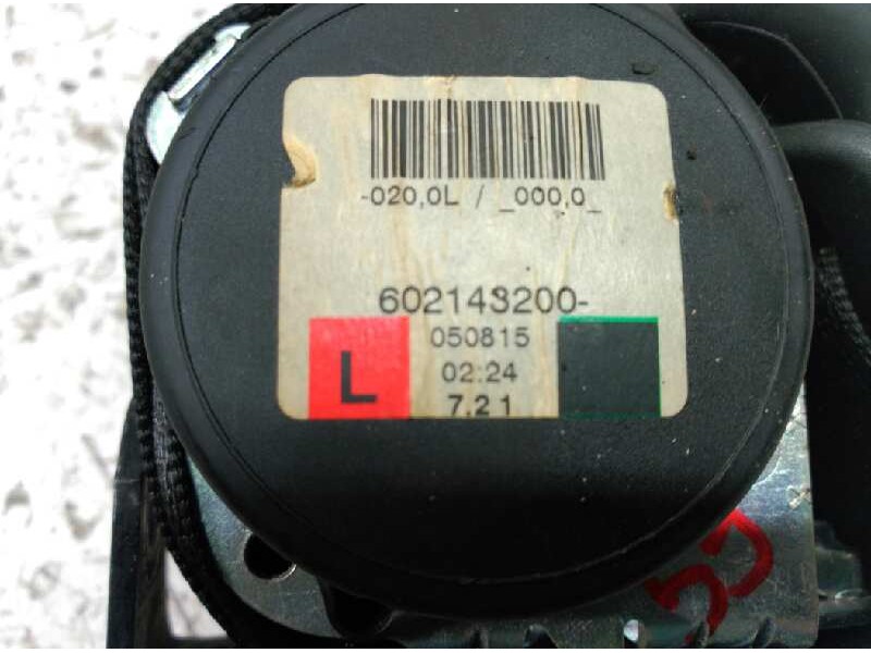 Recambio de cinturon seguridad trasero izquierdo para opel astra gtc cosmo referencia OEM IAM 602143200  