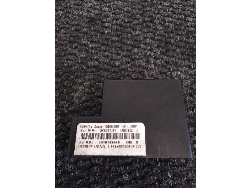 Recambio de centralita inmovilizador para renault hd 250.18 premium e2 fg modelo 250.18 184 kw cabina para dormir referencia OEM