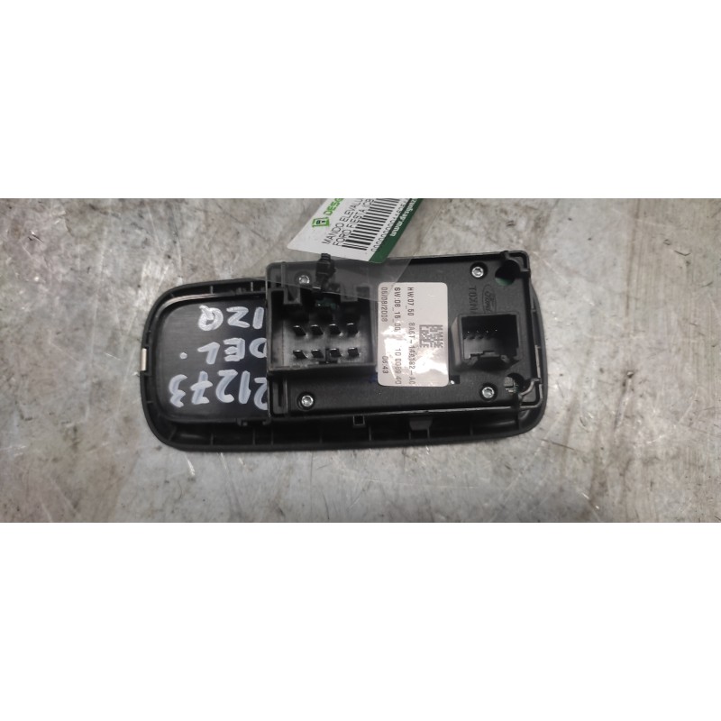 Recambio de mando elevalunas delantero izquierdo para ford fiesta (cb1) ambiente referencia OEM IAM 8A6T14A132AC 8/4 PINS 