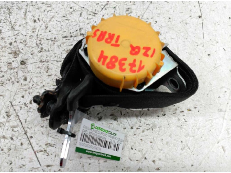 Recambio de cinturon seguridad trasero izquierdo para opel meriva blue line referencia OEM IAM   