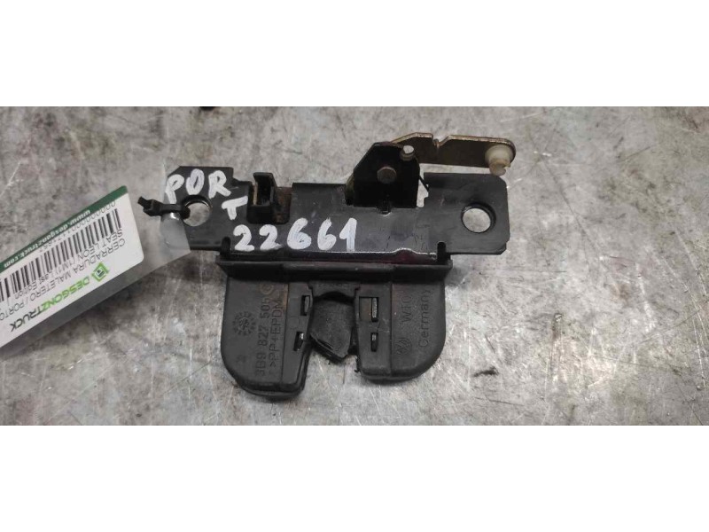 Recambio de cerradura maletero / porton para seat leon (1m1) last edition referencia OEM IAM 3B9827505 3 PINS 