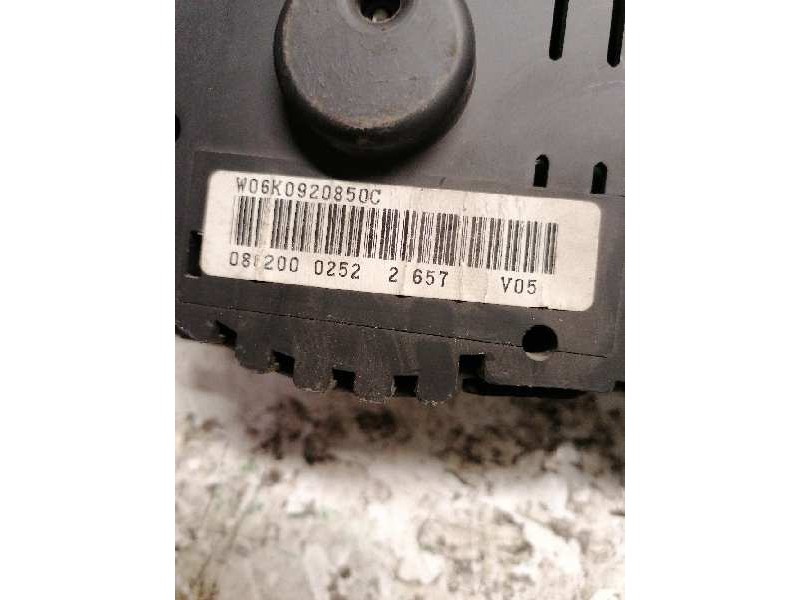 Recambio de cuadro instrumentos para seat ibiza (6k1) 1.9 sdi referencia OEM IAM 6K0920850C 110008924004 