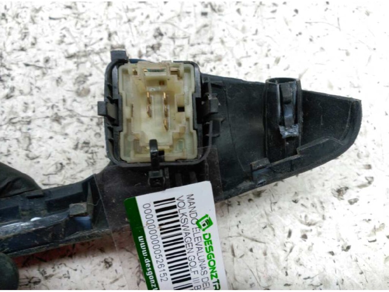 Recambio de mando elevalunas delantero derecho para volkswagen golf iii berlina (1h1) gt special referencia OEM IAM 1H0867198A  