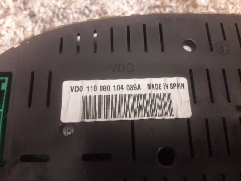 Recambio de cuadro instrumentos para seat ibiza (6l1) fresh referencia OEM IAM 6L0920803 VDO110080104039A SEZ7Z0H3994250