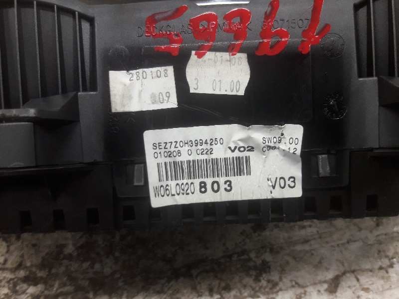 Recambio de cuadro instrumentos para seat ibiza (6l1) fresh referencia OEM IAM 6L0920803 VDO110080104039A SEZ7Z0H3994250
