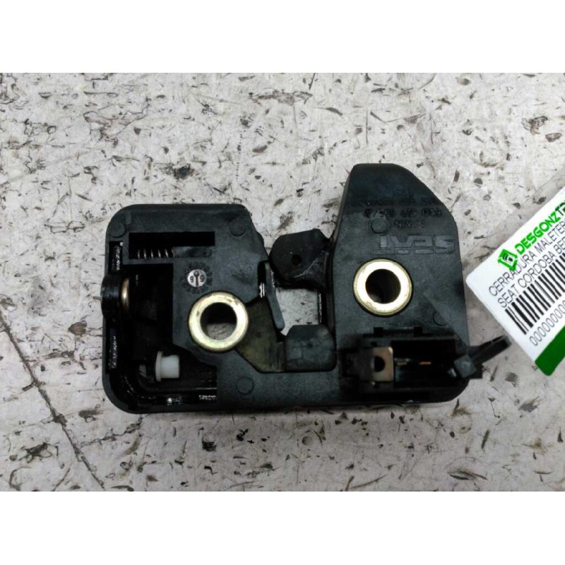 Recambio de cerradura maletero / porton para seat cordoba berlina (6k2) glx referencia OEM IAM 6K0827505  