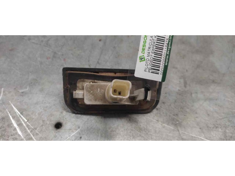 Recambio de piloto matricula para peugeot expert kasten furg. referencia OEM IAM   2 PINS