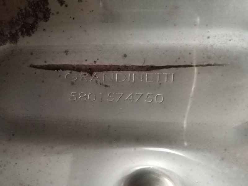 Recambio de chapa cubrecatalizador para iveco stralis (as) 11.1 diesel referencia OEM IAM 5801574750  