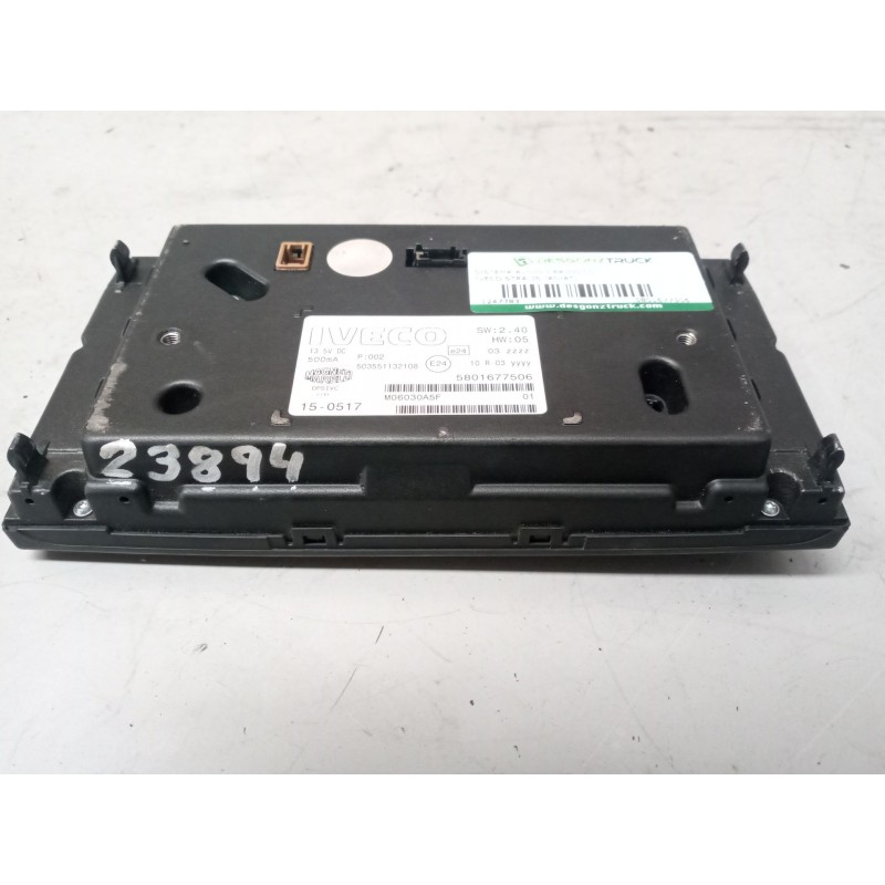 Recambio de sistema audio / radio cd para iveco stralis (ad/at) fs at t/p    4x2 larga distancia referencia OEM IAM 5801677506  