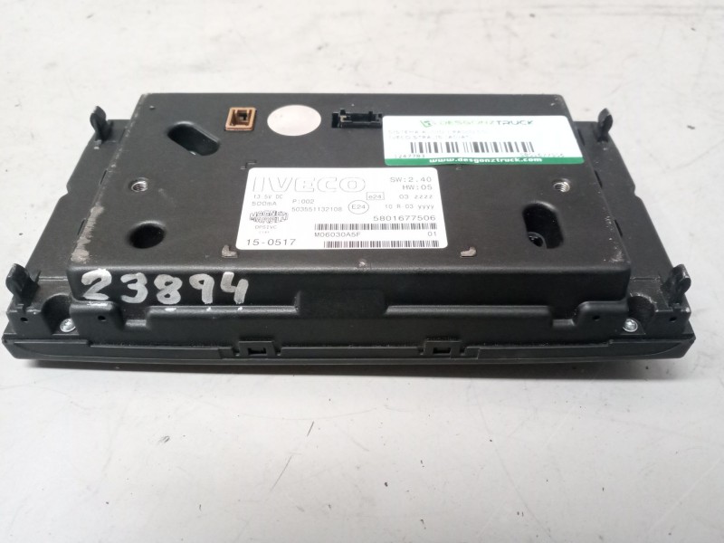 Recambio de sistema audio / radio cd para iveco stralis (ad/at) fs at t/p    4x2 larga distancia referencia OEM IAM 5801677506  