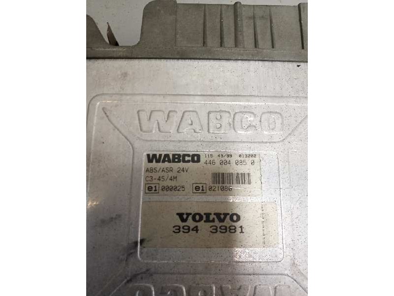 Recambio de modulo electronico para volvo trucks b 12 referencia OEM IAM 3943981 4460040850 CENTRALITA ABS