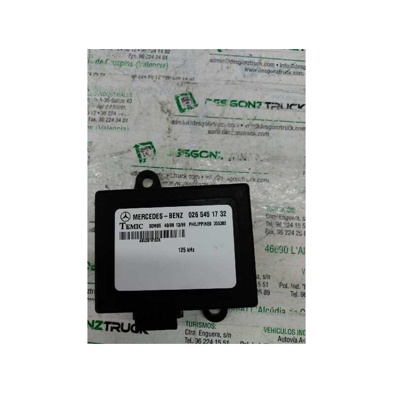 Recambio de centralita inmovilizador para mercedes-benz vito (w638) combi 110 cdi (638.194) referencia OEM IAM 0265451732  