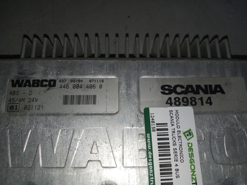 Recambio de modulo electronico para scania trucks serie 4 bus k 124 referencia OEM IAM 489814  4460044060