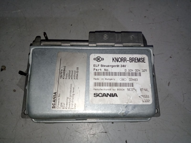 Recambio de modulo electronico para scania trucks serie 4 bus k 124 referencia OEM IAM 489555  0504004109