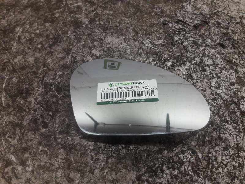 Recambio de cristal retrovisor derecho para seat altea (5p1) arena referencia OEM IAM   