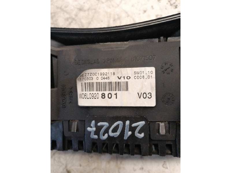 Recambio de cuadro instrumentos para seat ibiza (6l1) cool referencia OEM IAM 6L0920801 110080104009A 