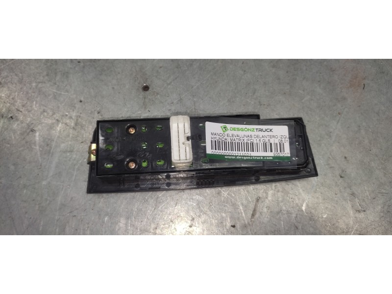 Recambio de mando elevalunas delantero izquierdo para hyundai matrix (fc) 1.6 gls referencia OEM IAM 9357017100  