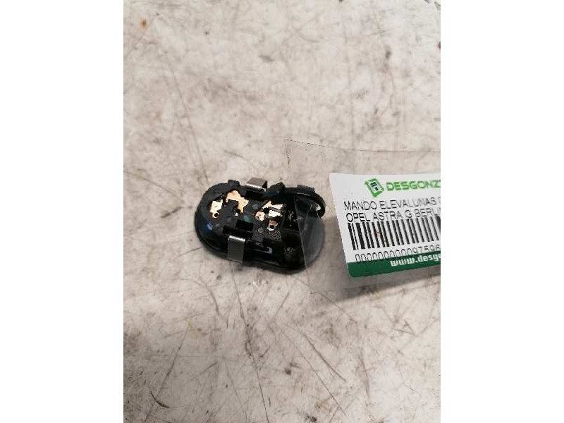 Recambio de mando elevalunas delantero derecho para opel astra g berlina club referencia OEM IAM 13363100 4 PINS 