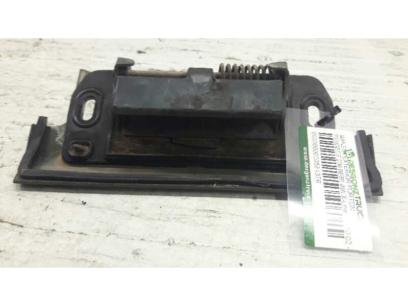 Recambio de maneta exterior porton para peugeot 206 berlina x-line referencia OEM IAM   
