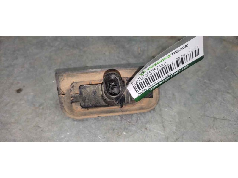 Recambio de piloto matricula para fiat fiorino básico referencia OEM IAM   2 PINS