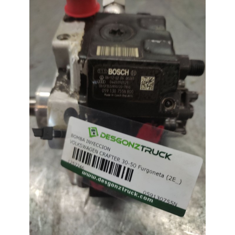 Recambio de bomba inyeccion para volkswagen crafter 30-50 furgoneta (2e_) 2.5 tdi referencia OEM IAM 059130755N  0445010125