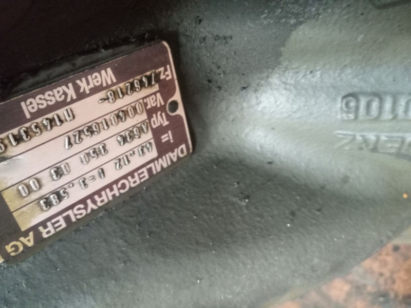 Recambio de grupo para mercedes trucks bus atlas referencia OEM IAM hl6 ratio:43x12/1=3,583 a6343500300