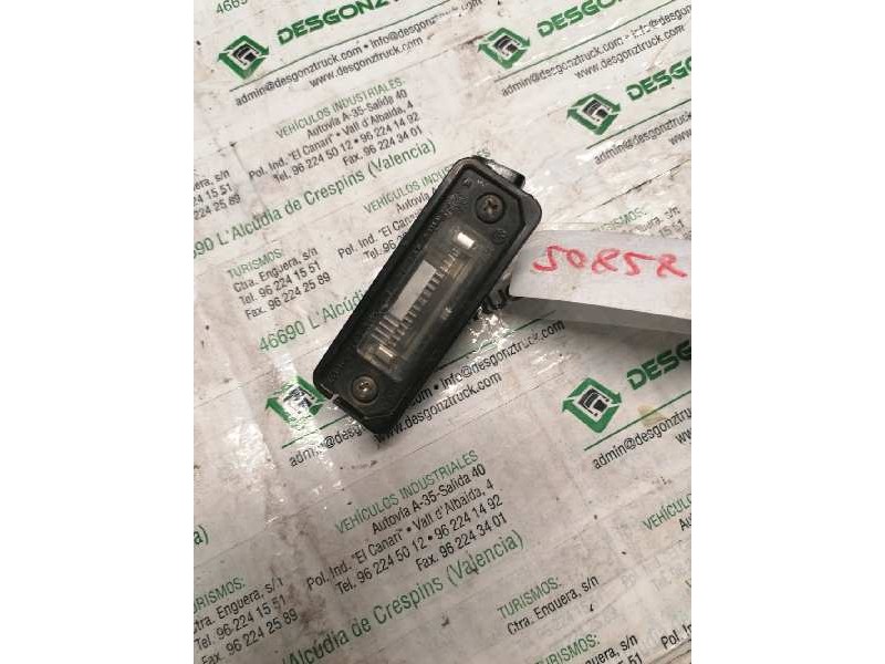 Recambio de piloto matricula para seat leon (1p1) comfort limited referencia OEM IAM 3D0943021A 2 PINS 