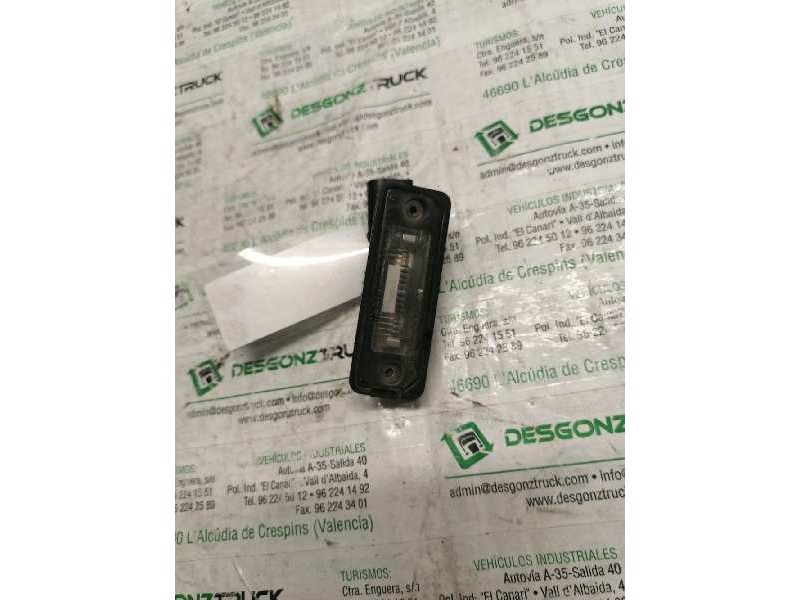 Recambio de piloto matricula para seat leon (1p1) comfort limited referencia OEM IAM 3D0943021A 2 PINS 