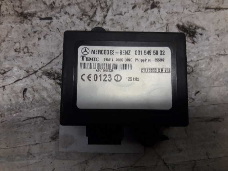 Recambio de centralita inmovilizador para mercedes-benz sprinter 02.00  combi referencia OEM IAM 0315455832 01M1140993800 