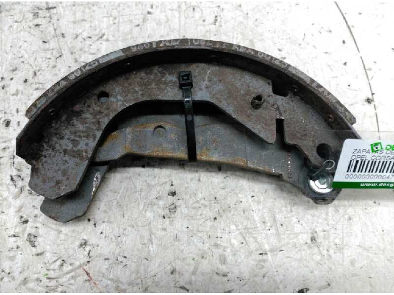 Recambio de zapatas de freno traseras para opel corsa a gl referencia OEM IAM   