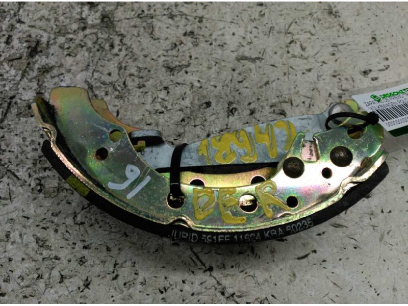 Recambio de zapatas de freno traseras para volkswagen polo berlina (6n2) trendline referencia OEM IAM   
