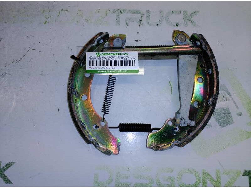 Recambio de zapatas de freno traseras para seat ibiza (6l1) cool referencia OEM IAM   