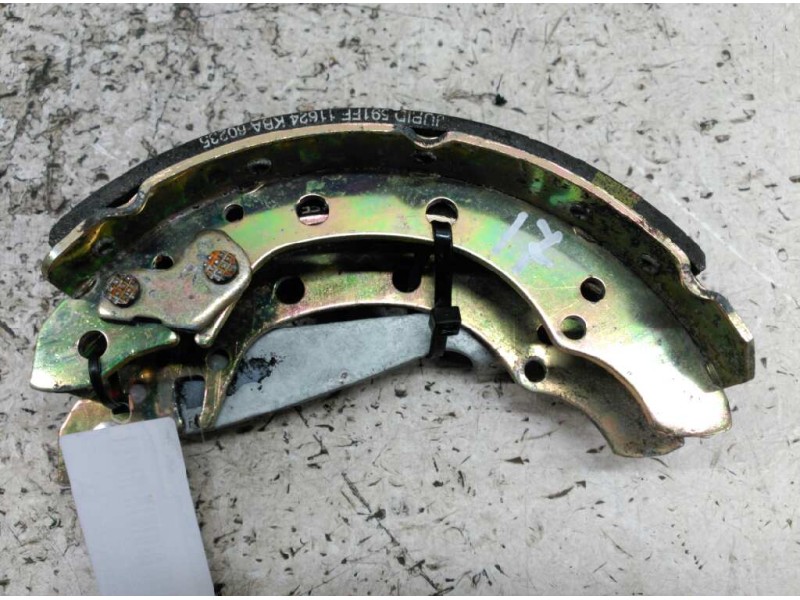 Recambio de zapatas de freno traseras para volkswagen polo berlina (6n2) trendline referencia OEM IAM   