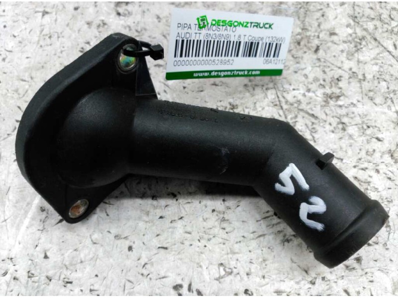 Recambio de pipa termostato para audi tt (8n3/8n9) 1.8 t coupe (132kw) referencia OEM IAM 06A121121C  