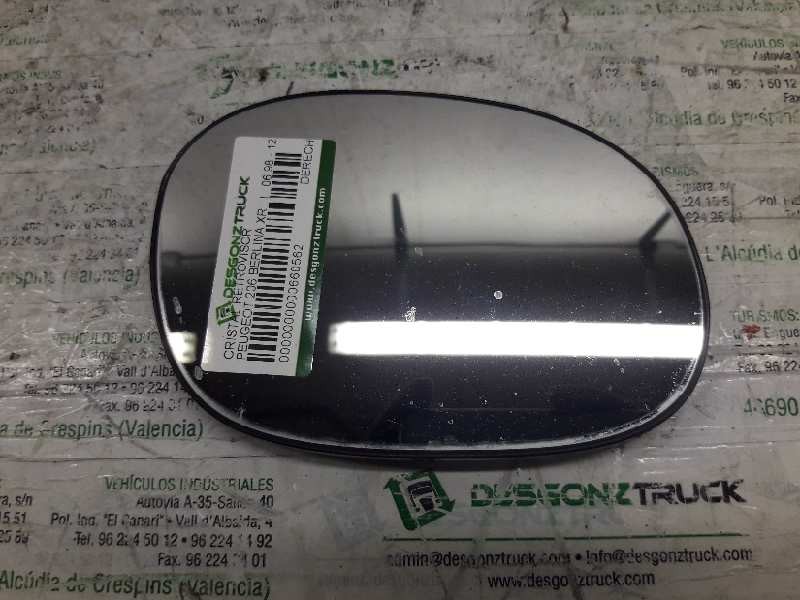 Recambio de cristal retrovisor para peugeot 206 berlina xr referencia OEM IAM DERECHO DERECHO 