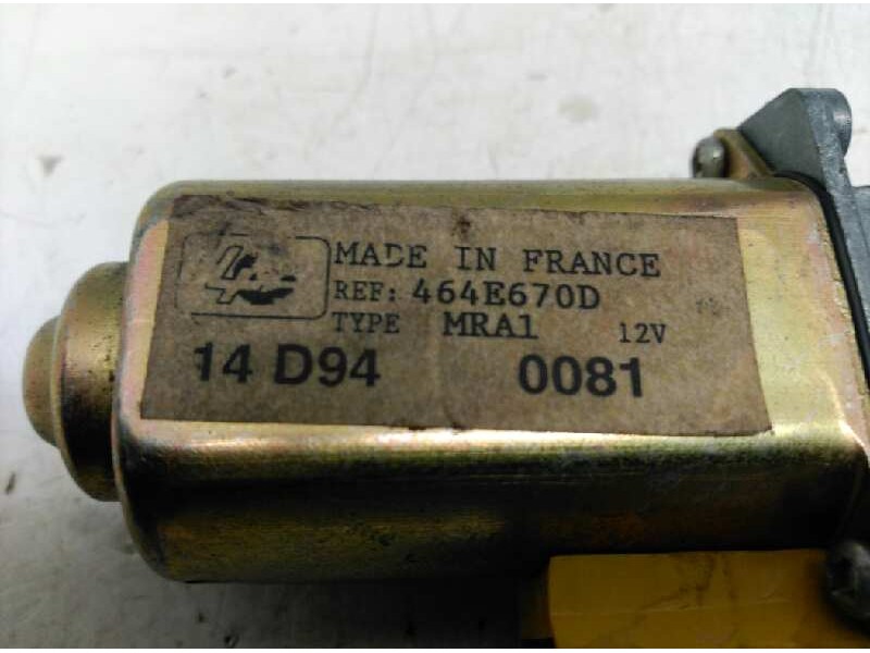 Recambio de motor regulacion asientos para peugeot 405 berlina sillage referencia OEM IAM  DELANTERO IZQUIERDO 